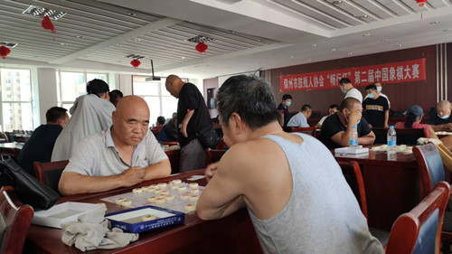 圖為比賽現(xiàn)場